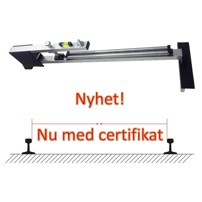 GEOSP - Geodetic track center measurement for narrow gauge, 891mm