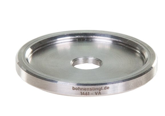 Centering plate with centering Ø 33 mm, magnetic stainless steel