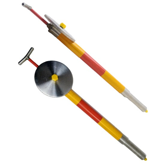 Polygon shovel with instrument plate — Geofix AB