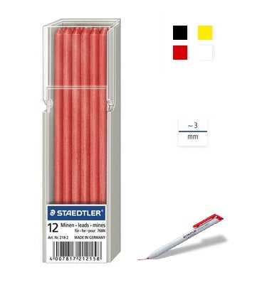 Refill Staedtler Mechanical Pencil Red