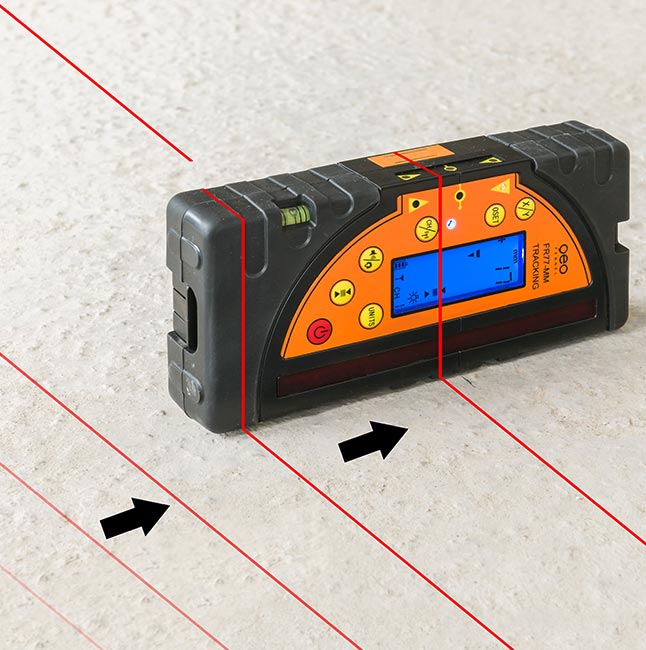 Geo-Fennel FL 275HV-TRACKING Bygglaser