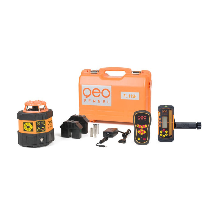 Geo-Fennel FL 115H Planlaser med FR80 mottaker