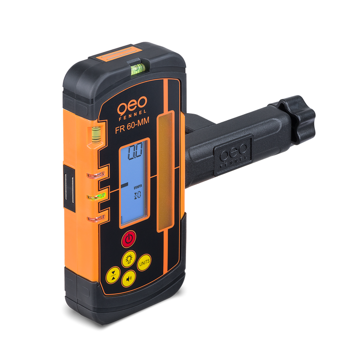 FR 60-MM Receiver for rotating laser RED and GREEN 