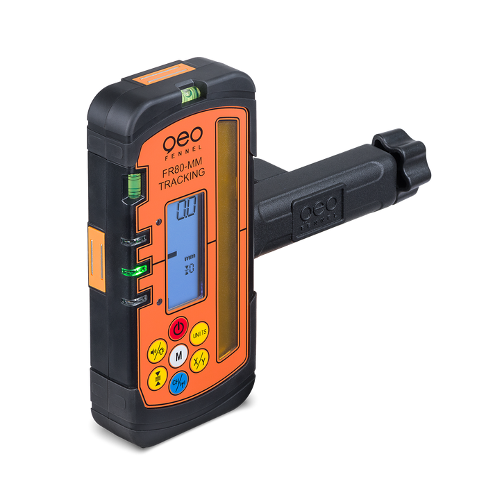 FR 80-MM Tracking Mottaker til rotasjonslaser RØD og GRØNN