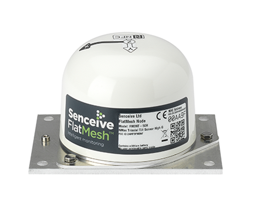 Nano triaksial tiltsensornode