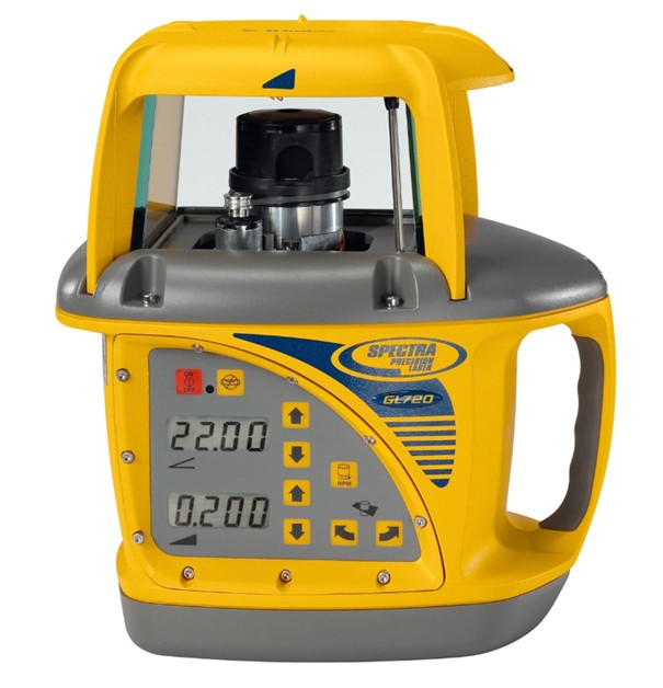Spectra Precision GL720 – Avansert tofallslaser for grunn- og anleggsarbeid
