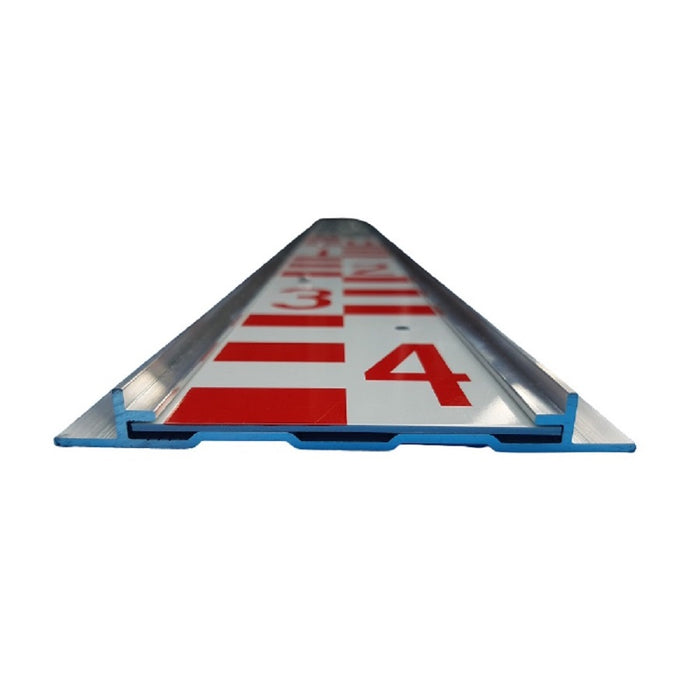 Vannstandsmåler/ skala 1m i aluminiumprofil