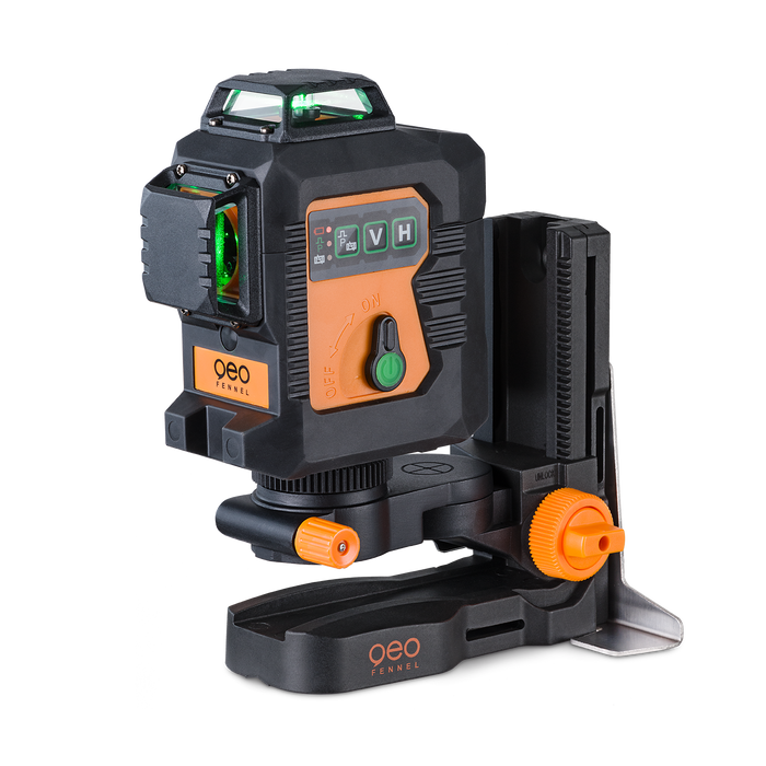 Multifunksjonelt feste til punkt- og linjelasere