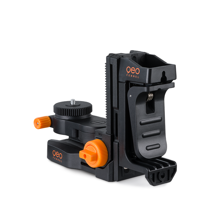 Multifunksjonelt feste til punkt- og linjelasere