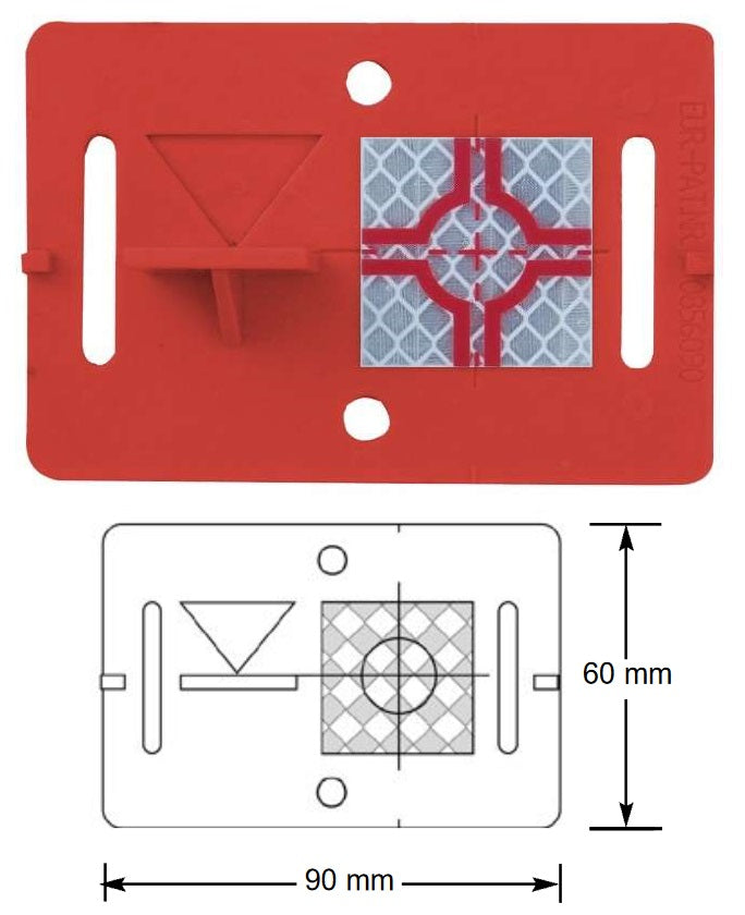 Smart Target RS31 with measuring stick attachment — Geofix AB