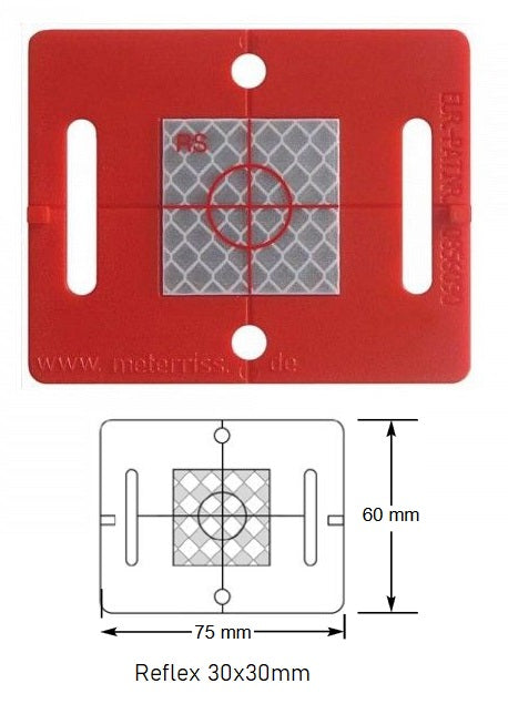 Smart Target RS51 Refleks 30x30mm — Geofix AB