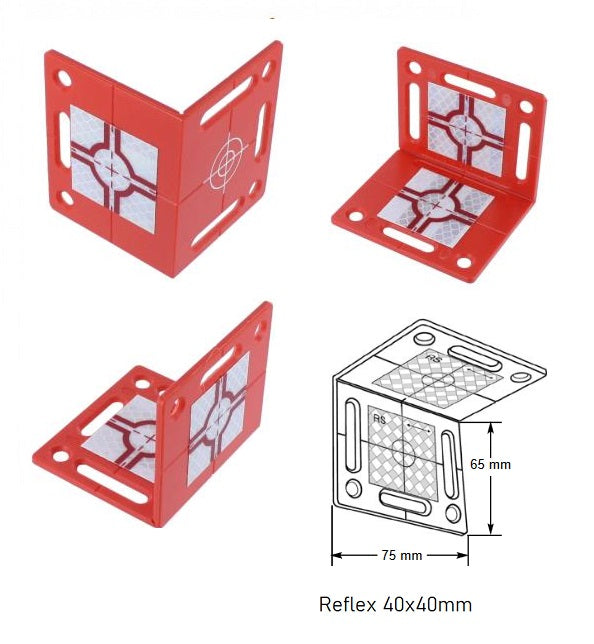 Smart Target RS90 Vinkel med 3st Reflexer