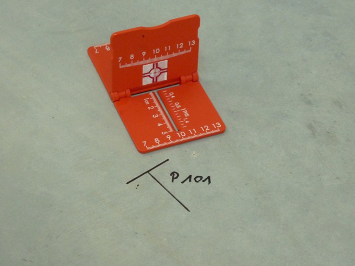 Markering til referanselinje