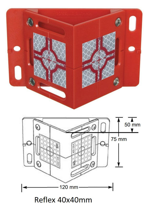 Smart Target RSAK80 Angle with 2 reflectors