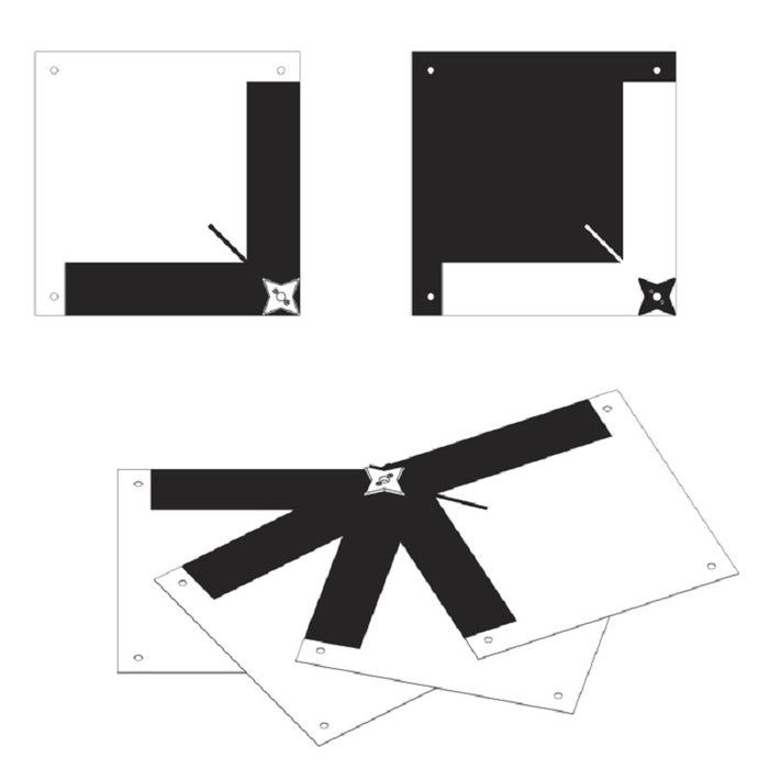 Foldable Ground Control Target 