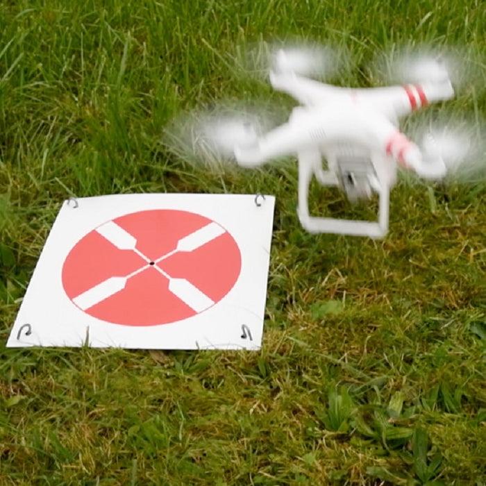 GCP-markør 35x35cm Sirkel med to sider